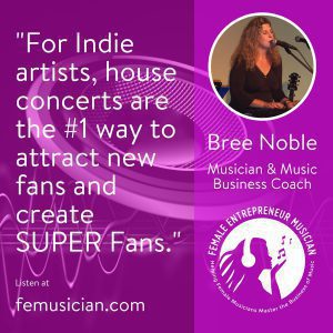  Indie Artists get super fans house concerts 